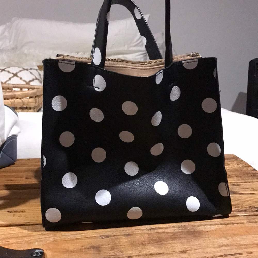 Un Billion Polka Dot Purse